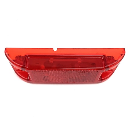 Truck-Lite Super 21, Incandescent, Red Rectangular, 1 Bulb, Marker Clearance Light, P2, 2 Screw, 21201R3